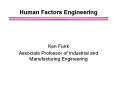 Human Factors Engineering