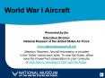 World War I Aircraft