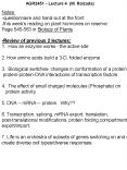 AGR2451 Lecture 4 M' Raizada