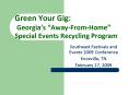 Green Your Gig: Georgias AwayFromHome Special Events Recycling Program