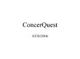 ConcerQuest
