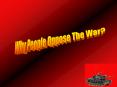 Why People Oppose The War