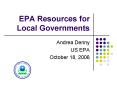EPA Resources for Local Governments