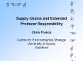 Supply Chains and Extended
