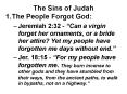 The Sins of Judah