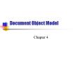 Document Object Model