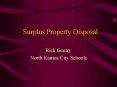 Surplus Property Disposal