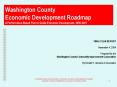 Washington County Economic Development Roadmap A PerformanceBased Plan to Guide Economic Development