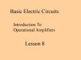 Basic Electric Circuits