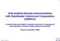 Gridenabled Remote Instrumentation with Distributed Control and Computation GRIDCC A realtime intera