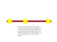 Lay tape on flat surface about 2ft wide and stick down at either end and near middle with Postit not