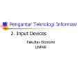 Pengantar Teknologi Informasi