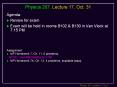 Physics 207, Lecture 17, Oct' 31