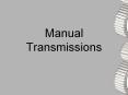 Manual Transmissions