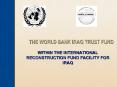 WITHIN THE INTERNATIONAL RECONSTRUCTION FUND FACILITY FOR IRAQ