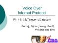 Voice Over Internet Protocol