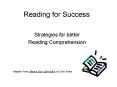 Reading for Success
