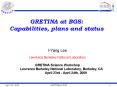 GRETINA at BGS: Capabilities, plans and status