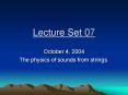 Lecture Set 07