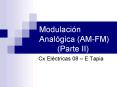 Modulacin Analgica AMFM Parte II