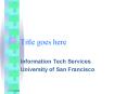 Information Tech Services
