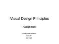 Visual Design Principles