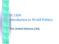 PI 1509 Introduction to World Politics