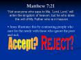 Matthew 7:21
