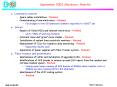 September 2003 Shutdown Results