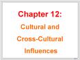 Cultural and