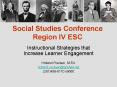Social Studies Conference Region IV ESC