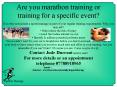 Are you marathon training or training for a specific event