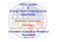 ARRA Update