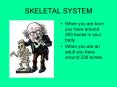SKELETAL SYSTEM