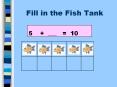 Fill in the Fish Tank