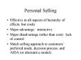 Personal Selling