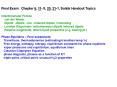 Final Exam: Chapter 6, 11 8, 20, 211, Solids Handout Topics