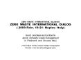 ZERO WASTE INTERNATIONAL ALLIANCE ZERO WASTE INTERNATIONAL DIALOG 2009 Febr' 1821 Naples Italy