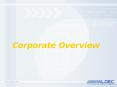 Corporate Overview