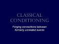 Classical conditioning