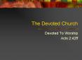 The Devoted Church