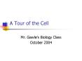 A Tour of the Cell