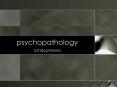 psychopathology