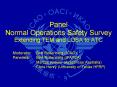 Panel Normal Operations Safety Survey Extending TEM and LOSA to ATC