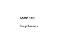Math 202
