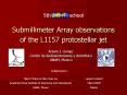 Submillimeter Array observations of the L1157 protostellar jet