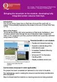 Bringing the mountain to the student developing fully integrated online volcano field trips'