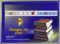 Changes for 2007