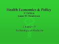 Health Economics