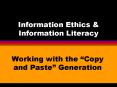 Information Ethics